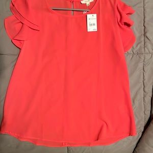 NWT Coral Blouse